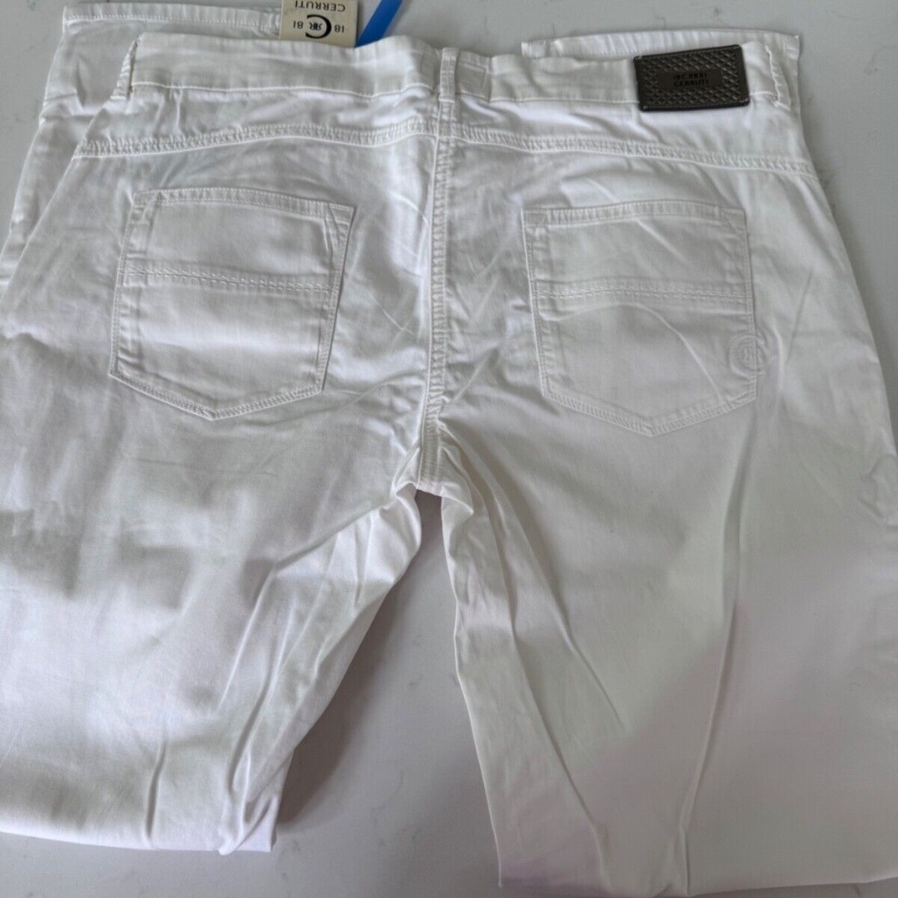 Cerruti 1881 white Cleante regular fit jeans, NWT Size 32